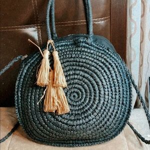 New Studio Straws Crossover bag